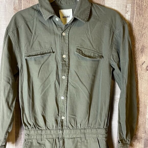 Snidel Army Green Romper - Picture 3 of 6